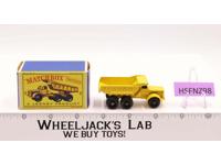 Euclid Quarry Truck 6 Lesney Matchbox Series 1960's Made In England