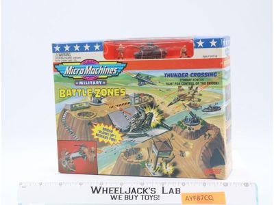 Thunder Crossing Micro Machines Battle Zones 1997 Galoob NEW MISB SEALED