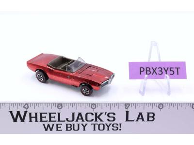 Custom Firebird Red 1968 Redline Hot Wheels Mattel Vintage Redline