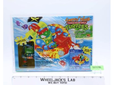 Scuba Divin' Raph CAS 90 SEALED Teenage Mutant Ninja Turtles TMNT 1994 Playmates