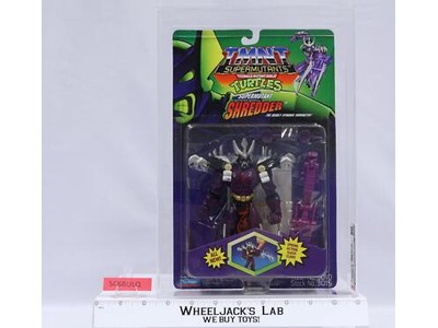 Super Mutant Shredder CAS GRADED 80 80/85/85 TMNT Supermutants 1995 Playmates