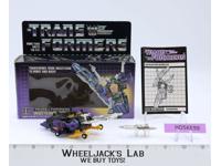 Shrapnel NICE BOX & FIGURE 100% Complete 1985 Vintage Hasbro G1 Transformers