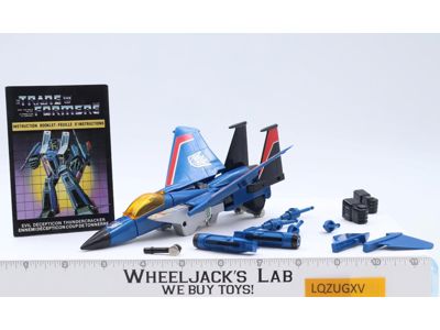 Thundercracker 100% Complete Vintage 1984 G1 Transformers Hasbro Action Figure