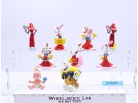 Lot of 9 Who Framed Roger Rabbit 1987 Amblin 3" PVC Figurines