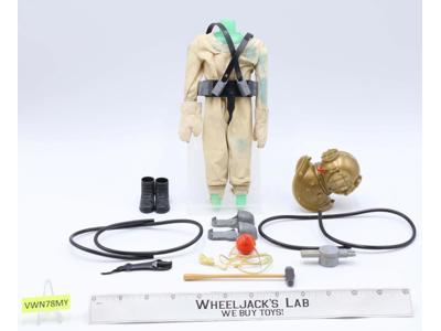 GI Joe Deep Sea Diver Action Sailor Equipment Set 1964 Hasbro Vintage Complete