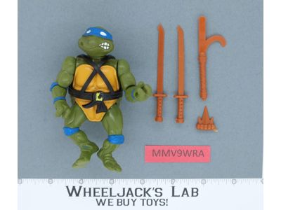 Leonardo HARD HEAD Teenage Mutant Ninja Turtles TMNT 1988 Playmates Vintage