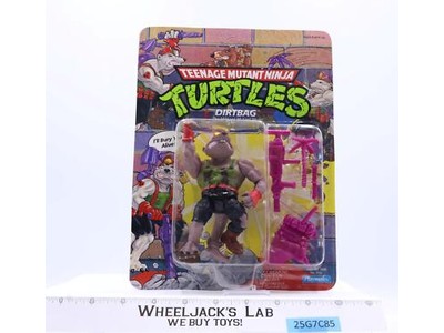 Dirtbag Teenage Mutant Ninja Turtles TMNT 1991 Playmates NEW MOSC SEALED