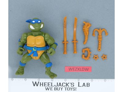 Storage Shell Leonardo Teenage Mutant Ninja Turtles TMNT 1990 Playmates Vintage