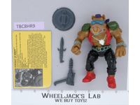 Bebop HARD HEAD 100% Complete Teenage Mutant Ninja Turtles 1988 Playmates