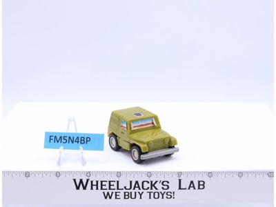 Rollbar 100% Complete WORKS 1987 Vintage G1 Transformers Jeep CJ-7 Action Figure