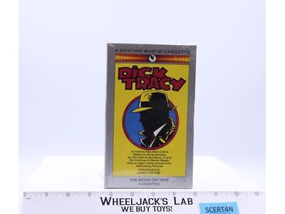 Dick Tracy The Book on Tape 2 Audio Cassettes NEW SEALED