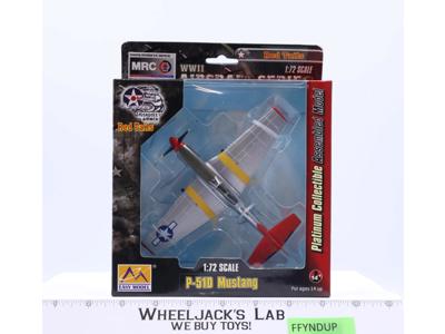 P-51D Mustang WWII Aircraft Series Red Tails Tuskegee Airmen Easy Model NEW MIB