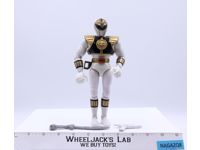 White Ranger Mighty Morphin Power Rangers 8" 1993 Bandai Action Figure Complete