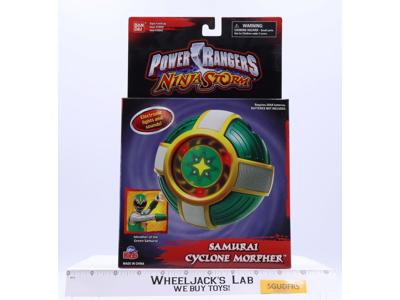 Samurai Cyclone Morpher Power Rangers Ninja Storm 2003 Bandai Complete Works!