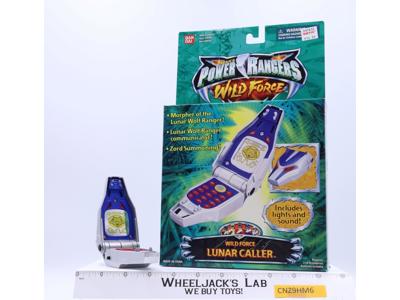Wild Force Lunar Caller Morpher Saban's Power Rangers 2002 Bandai w/ Box WORKS!