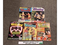 WWF Lot of 5 Inside Wrestling Magazines 1987 1994 1995 1996 Hogan Macho Warrior