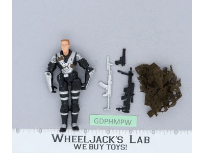 Black Out V1 100% Complete G.I. Joe Spy Troops 2003 Hasbro Action Figure