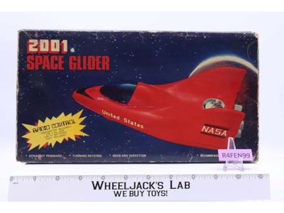2001 Space Glider Radio Controlled Space Vehicle Made in Hong Kong Unbranded