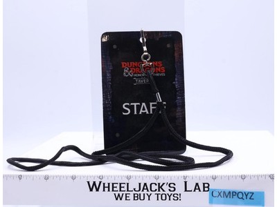 Dungeons and Dragons Honor Among Thieves 2023 Staff Lanyard Pass Badge