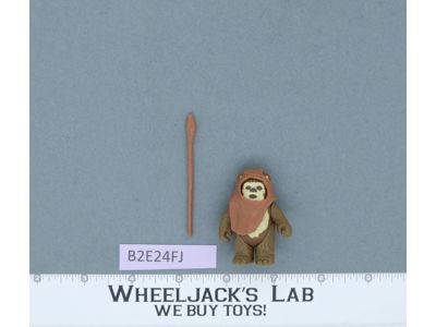 Wicket Ewok 100% Complete NO COO Star Wars ROTJ 1984 Kenner Figure NO REPRO