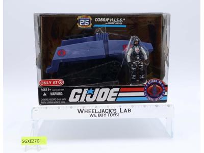 Cobra H.I.S.S. W/ Driver GI Joe 25th Anniv. 2008 Hasbro NEW MISB SEALED