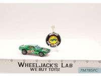 Heavy Chevy Green 1969 Hot Wheels Mattel Vintage Redline RL Hong Kong w/ Button