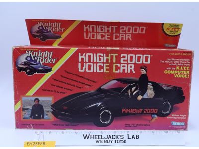 Knight 2000 Talking Kitt Voice Car Knight Rider 1983 Kenner Vintage Vehicle