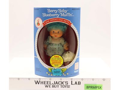 Blueberry Muffin Berry Baby Strawberry Shortcake 1984 Kenner NEW SEALED