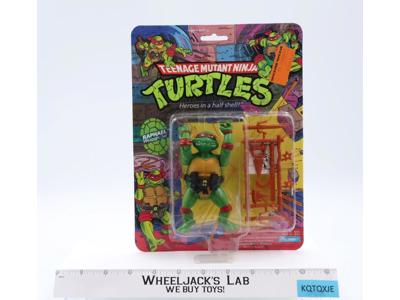 Raphael Fan Club Flyer TMNT 1988 Playmates Action Figure NEW MOSC SEALED