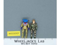 Finn & Quark Dino Riders English Siso 1989 Tyco Vintage Action Figures
