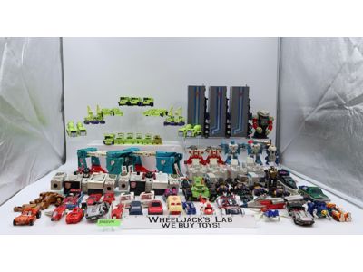 Giant Lot of G1 Transformers 1980's Hasbro Vintage Action Figures