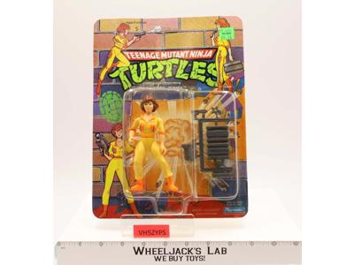 April O'Neil Teenage Mutant Ninja Turtles TMNT 1990 Playmates UNPUNCHED MOSC