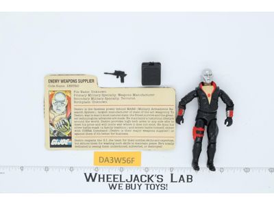 Destro V1 100% Complete G.I. Joe 1983 Hasbro Vintage Action Figure