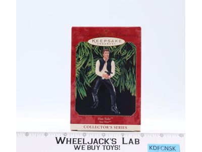 Han Solo Star Wars 1999 Hallmark Keepsake Christmas Ornament MIB