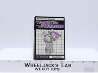 Galvatron Action Figure Vintage Instruction Booklet Manual 1986 G1 Transformers