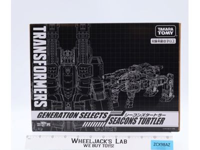 Turtler Seacons Transformers Generations Selects 2020 Takara Figure NEW MIB