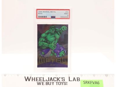 Hulk #31 PSA GRADED 9 Marvel Metal 1995 Fleer Trading Card