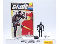Snake Eyes V3 Complete 22 Cardback 1989 G.I. Joe Hasbro Vintage Action Figure