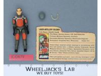 Grand Slam V1 Straight Arms 100% Complete G.I. Joe 1982 Hasbro Vintage Figure