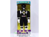 BLACK Mighty Morphin Power Ranger Plush Doll 18" Saban Toys 1993 Figure MIB NEW
