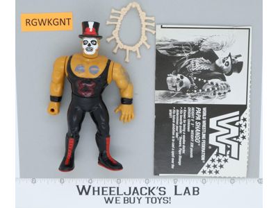 Papa Shango 100% Complete WWF WWE Hasbro Wrestling 1992 Titan Sports Vintage