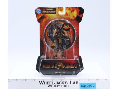 Scorpion Mortal Kombat 2011 Jazwares Action Figure NEW SEALED