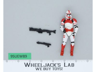 Shock Trooper #2 Star Wars Quick Draw Attack 2005 Hasbro 3.75" Figure Complete