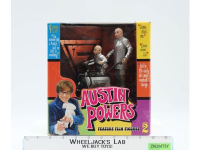 Dr. Evil & Mini Me Austin Powers 1999 McFarlane Toys Action Figure NEW MISB
