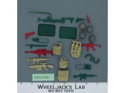 Battle Gear Accessory Set 3 Lot 2 Complete 1985 Weapons GI Joe Vintage Figure