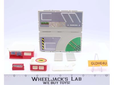 Travel City Hospital Mini Play Set 1987 Micro Machines Galoob Vinage
