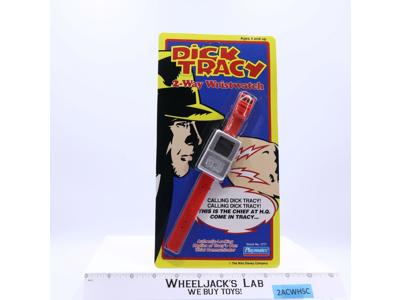 Dick Tracy 2-Way Wrist Watch Disney 1990 Playmates NEW MOSC SEALED