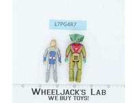 Fang & Mercury Dino Riders English Siso 1989 Tyco Vintage Action Figures
