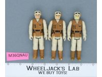 Lot of 3 Hoth Rebel Soldiers Star Wars 1980 ESB Vintage Kenner Action Figures