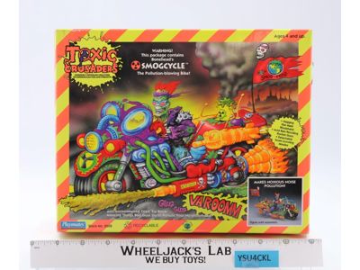 Smogcycle Toxic Crusaders 1991 Playmates Figure Vehicle NEAR MINT